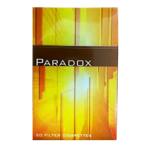 บุหรี่นอก PARADOX เหลือง Original original