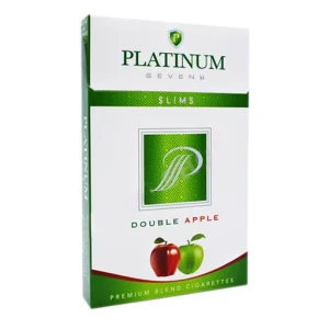 บุหรี่นอก แพลตตินั่ม แอปเปิ้ล DOUBLE APPLE APPLE