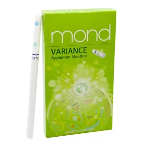 บุหรี่นอก MOND แอปเปิ้ล (มวนสลิม 2 เม็ดบีบ) 2 เม็ดบีบ Mond Variance